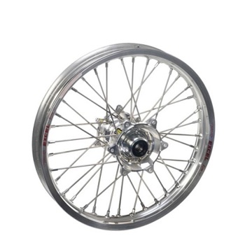 Фото Колесо заднее 19-2,15 Silver Rim-Silver Hub 25mm Haan Wheels, YZF450 Rear 09-..